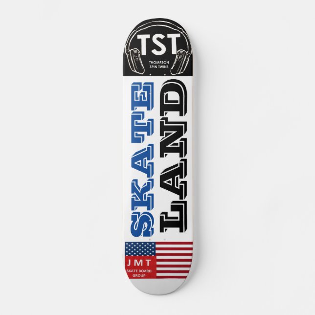 SKATE-LAND-Skateboard Skateboard (Vorderseite)