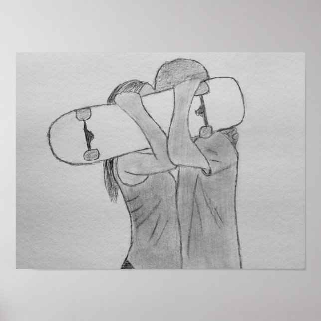 Skate Liebe Poster (Vorne)