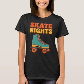 SKATE NIGHTS - Roller-Skaten T-Shirt