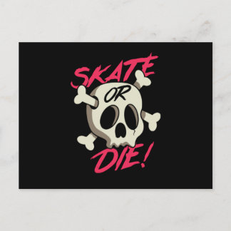 Skate oder Die Postkarte