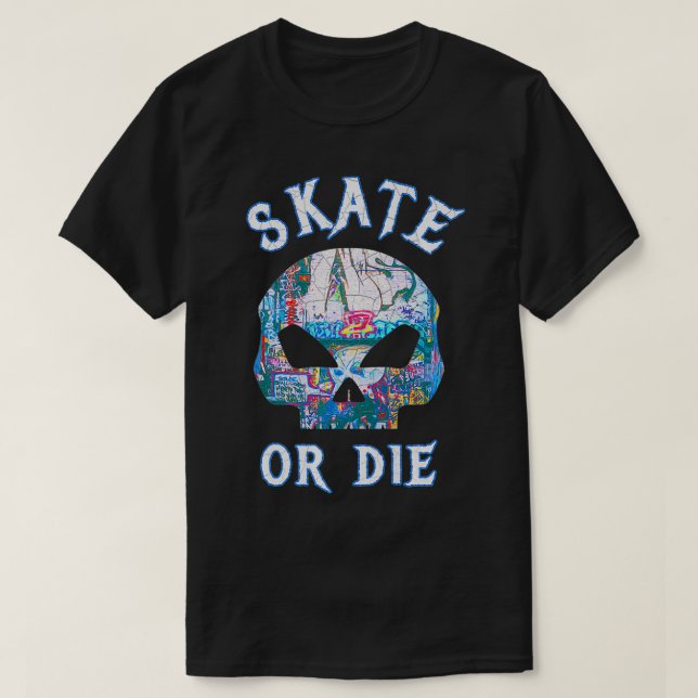 Skate oder Die Premium T-Shirt (Design vorne)
