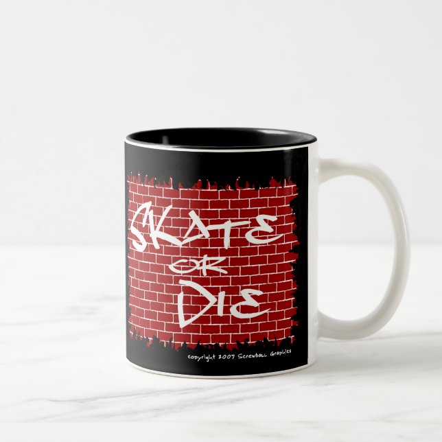 Skate oder Die Tasse (Rechts)