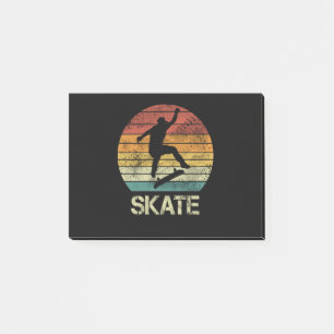Skate Olli Vintage-Design für Skater Post-it Klebezettel