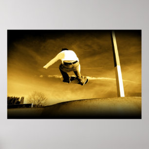 Skate-Plakat Poster
