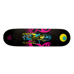 Skate-Plattform der Tritt-Trommel-zwei Skateboard