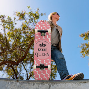 Skate Queen Individuelle Name Skateboard