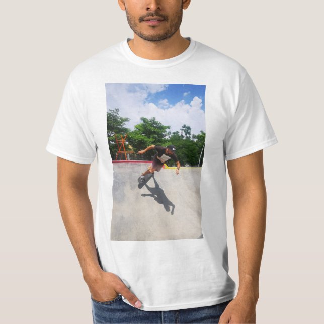 Skate-Rampenstimmung T-Shirt (Vorderseite)