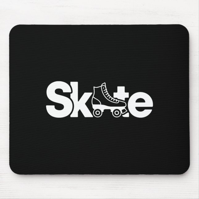 Skate Roller Skate Roller Skating Roller Skater  Mousepad (Vorne)
