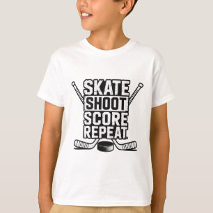 Skate Shoot Score Wiederholen _4 T-Shirt