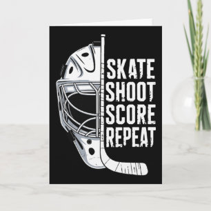 Skate Shoot Score Wiederholen Karte