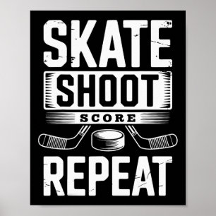 Skate Shoot Score Wiederholung _3 Poster