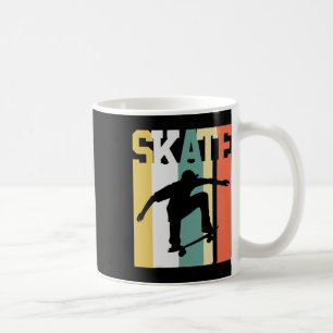 Skate Skateboard Skateboarder Skateboarding Retro Kaffeetasse