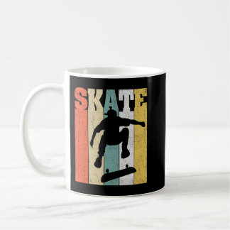 Skate Skateboarder-Geschenk Skateboard Retro Vinta Kaffeetasse