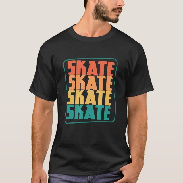 Skate Skaten T-Shirt (Vorderseite)