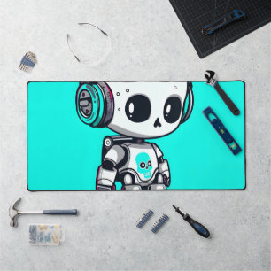 Skate SkullBot Schreibtischunterlage
