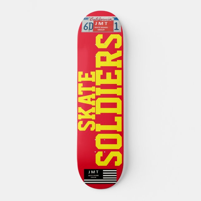 SKATE SOLDIERS Skateboard (Vorderseite)