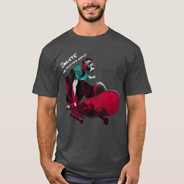 Skate spielt keine Rolle T-Shirt (Vorderseite)