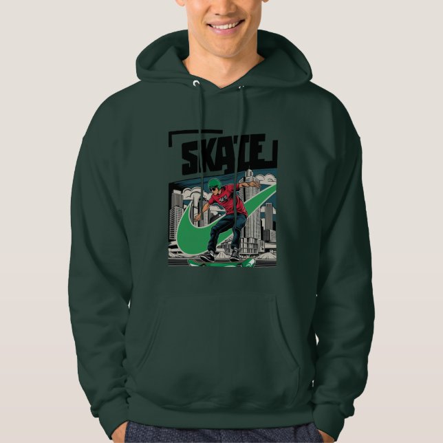 SKATE TRENDY CLASSICALL OILY HOODIE (Vorderseite)