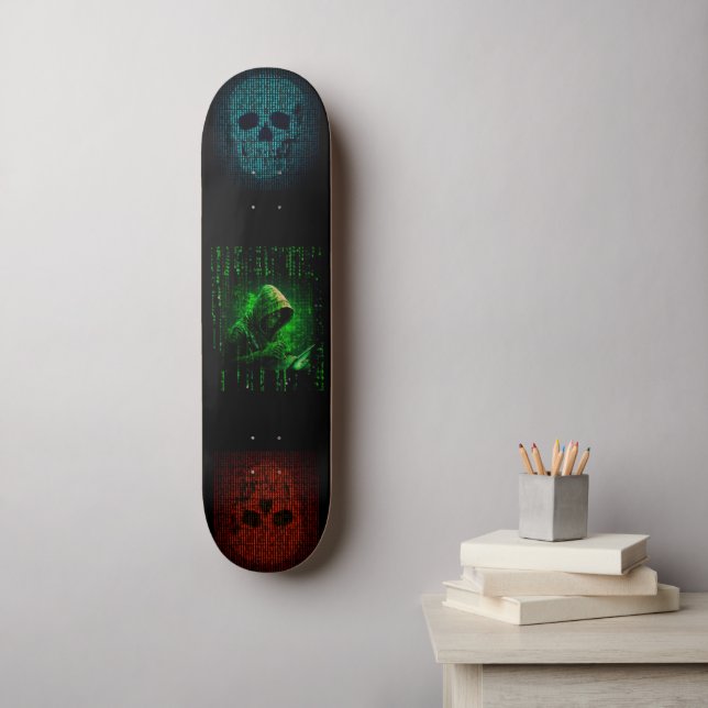  Skateboard (Wandkunst)