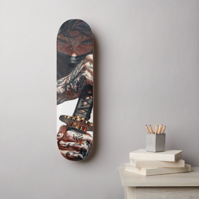 Skateboard (Wandkunst)