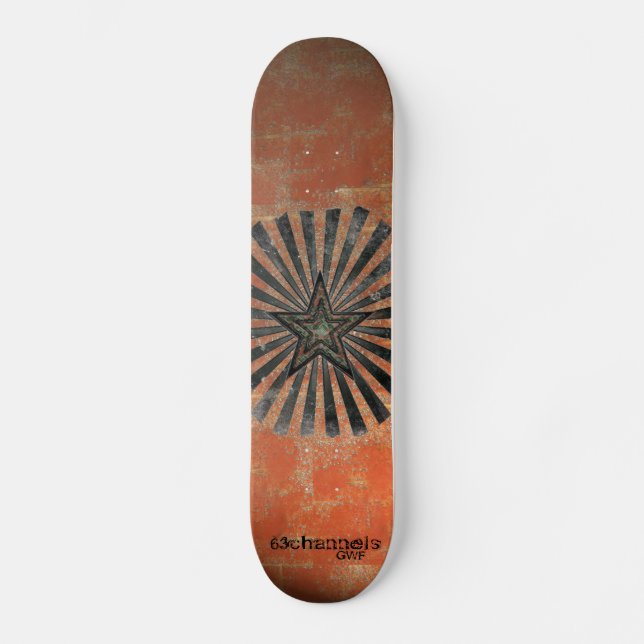 Skateboard 63Channels (Vorderseite)