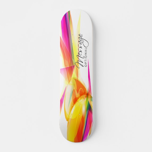 Skateboard abstrakt Art 7 (Vorne)