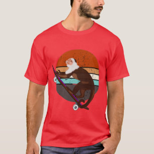 Skateboard-Affe lustiges Geschenk 1 T-Shirt