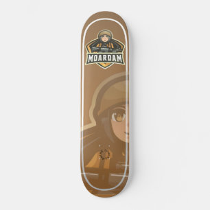 Skateboard, Animation am Skate, Deck am Skate. Skateboard