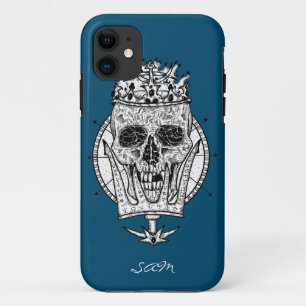 Skateboard Benutzerdefiniertes Skelett Nautical Ki Case-Mate iPhone Hülle