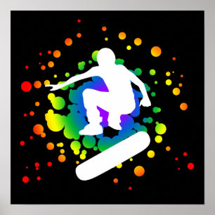 Skateboard : Blasen: Poster