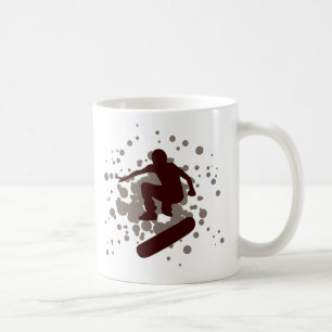 Skateboard. Blasen. Tasse