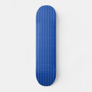Skateboard Blau Glitter