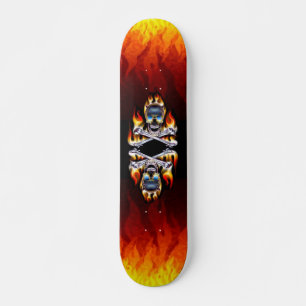 Skateboard brennen