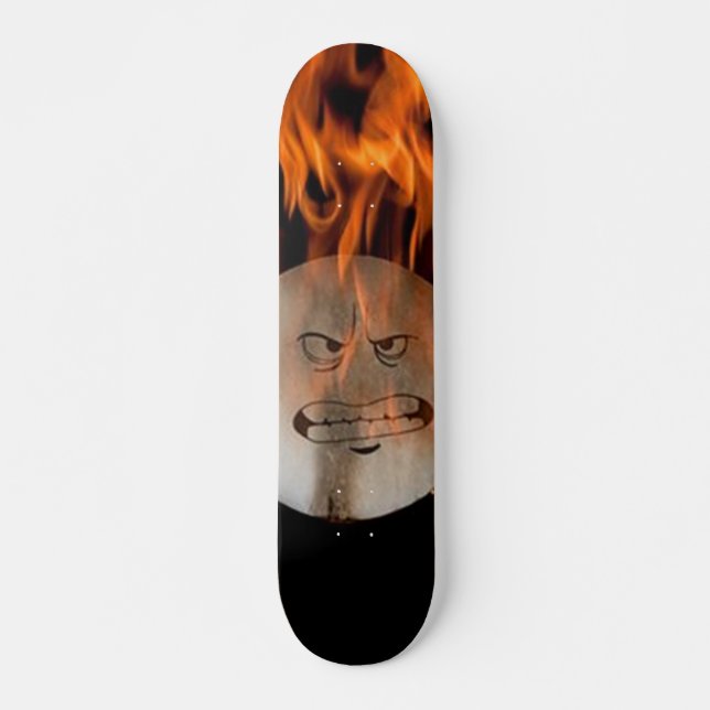 Skateboard brennen (Vorne)