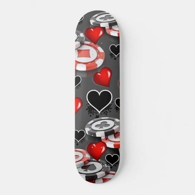 Skateboard Casino (Vorderseite)
