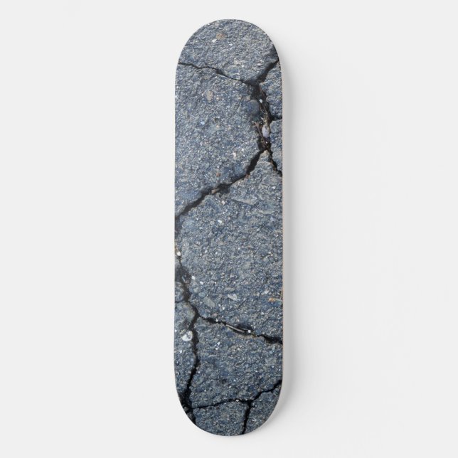 Skateboard "Cracked Pavement" (Vorderseite)