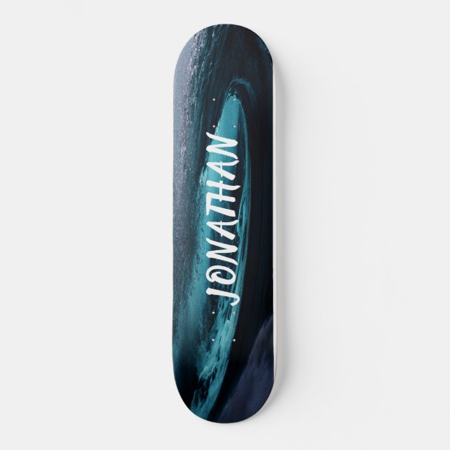 Skateboard Dark Surf WAVES (Vorderseite)