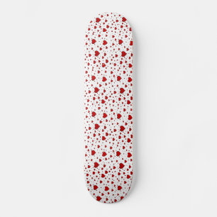 Skateboard-Deck der Gruppe der Roten Herzen Skateboard