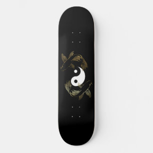 Skateboard Deck "Koi- Yin Yang"
