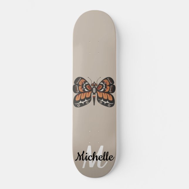 Skateboard Deck - Schmetterling (Vorderseite)