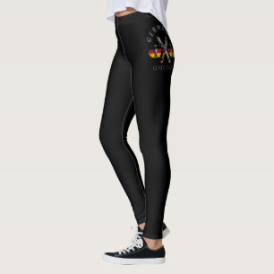 Skateboard der Generation X Deutschland der 60er J Leggings