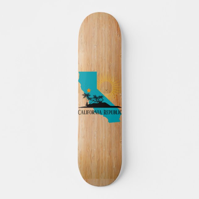 Skateboard der Republik Kalifornien (Vorne)