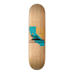 Skateboard der Republik Kalifornien