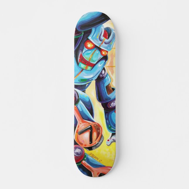 Skateboard des Alpha-sieben (Vorne)