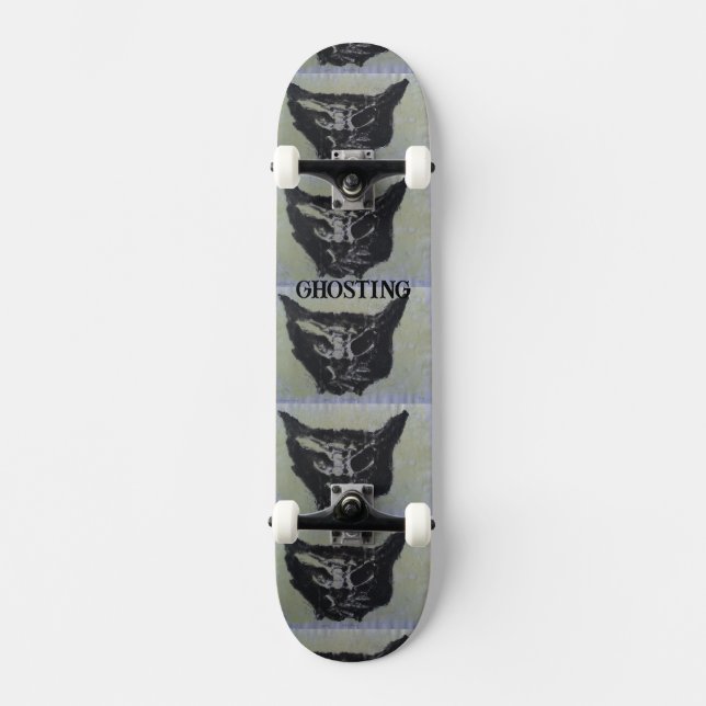 SKATEBOARD DESIGN VON KÜNSTLER PAULA REILLY. (Vorderseite)