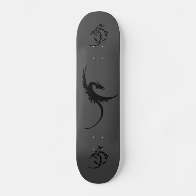 Skateboard, Drachenverdecke, Drachenwanddesign Skateboard (Vorderseite)