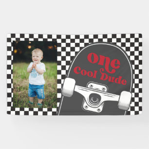 Skateboard Ein Cooler Typ Geburtstag Foto Banner
