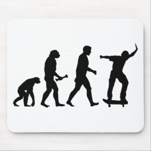 Skateboard-Evolution Mousepad