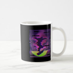 Skateboard fahren und coole Tricks machen Kaffeetasse