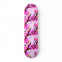 Skateboard Fuji und Sakura (sakura-Version)